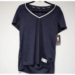 Fanatics NBA Women's Size M FastBreak Road Jersey Blank Navy V Neck‎ NWT